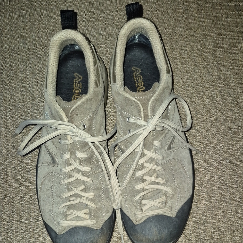 Asolo Men's Tan and Black Athletic Shoes
